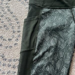 Lululemon Mesh Leggings with side pockets